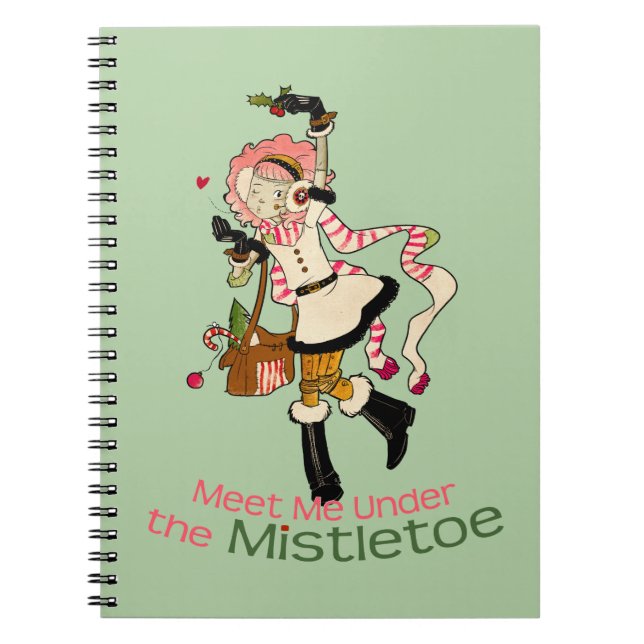 4 Little Monsters - Nessa Holiday Notebook (Front)