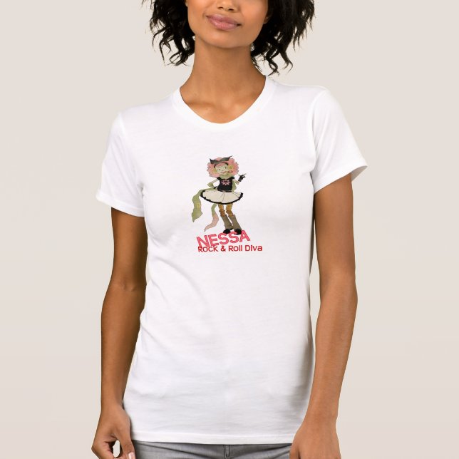 4 Little Monsters - Nessa T-Shirt (Front)