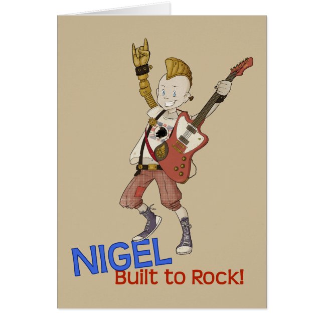 4 Little Monsters - Nigel (Front)