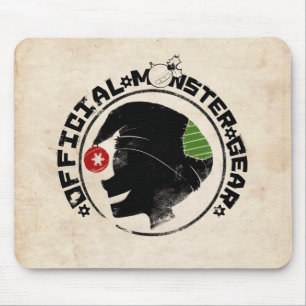 4 Little Monsters - Nigel Holiday Logo 2 Mouse Mat