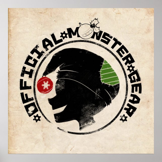 4 Little Monsters - Nigel Holiday Logo 2 Poster (Front)