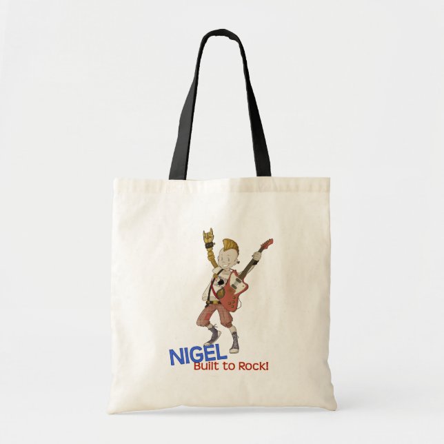 4 Little Monsters - Nigel Tote Bag (Front)