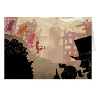 4 Little Monsters - Walking Through Town