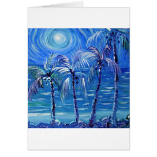 4 moon lit palms