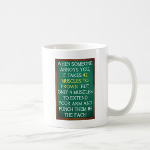 4 Muscles to Punch Funny Mug