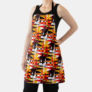 4 Nations Apron Personalised Tribal Art Apron