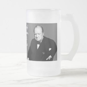 #4 - On The Evil Of Socialism Frosted Glass Beer Mug