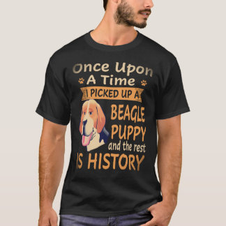 4 One Upon A Time -  Beagle Puppy Beagle T-Shirt