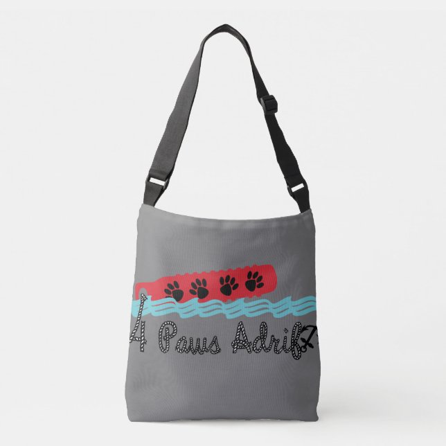 4 Paws Adrift Cross Body Tote (Front)
