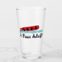 4 Paws Adrift Pint Glass
