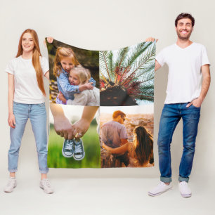4 Photo Blanket Edge Print Template Soft