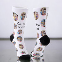 4 Photo Collage and Text Custom Personalised