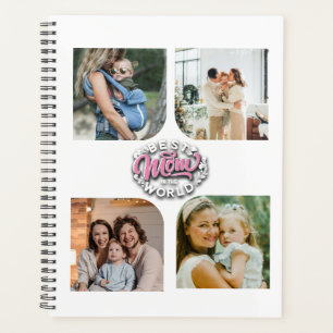 4 Photo Collage Family Memory Mother's Day Planner