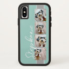 4 Photo Collage Film Strip Name - CAN edit COLOR