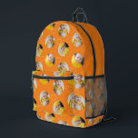 4 Photo Collage Template Make Your Own Fun Printed Backpack<br><div class="desc">4 Photo Collage Template Make Your Own Fun unique backpack from Ricaso - With scattered love heart details - available in different colours in store</div>