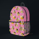 4 Photo Collage Template Make Your Own Fun Printed Backpack<br><div class="desc">4 Photo Collage Template Make Your Own Fun unique backpack from Ricaso - With scattered love heart details - available in different colours in store</div>