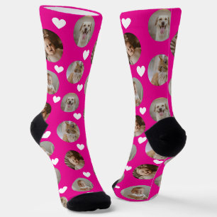 4 Photo Collage Template Make Your Own Fun Socks