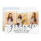 4 Photo Graduation Collage Simple Modern Script