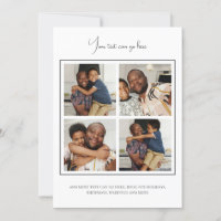 4 Photo template