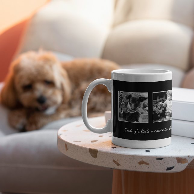4-Photo Template Personalised Coffee Mug (Creator Uploaded)