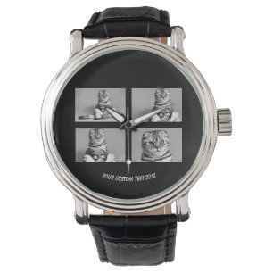 4 photograph collage with text - molar own colour watch