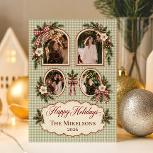 4 Photos Coquette English Country Christmas