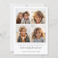 4 Photos - Family Reunion Memories