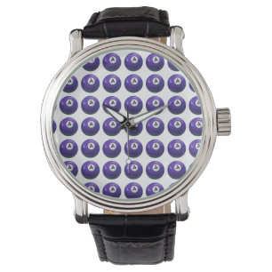 4 Pool Ball Pattern Watch
