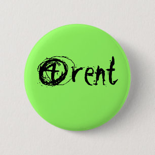 4 rent 6 cm round badge