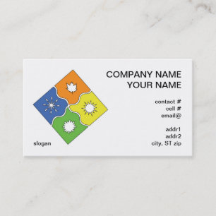 4 seasons business card
