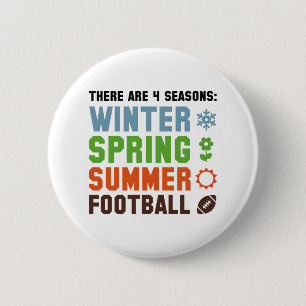 4 Seasons Football 6 Cm Round Badge