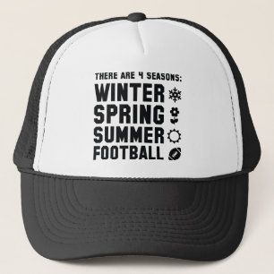 4 Seasons Football Trucker Hat