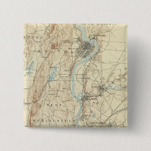 4 Springfield sheet 15 Cm Square Badge