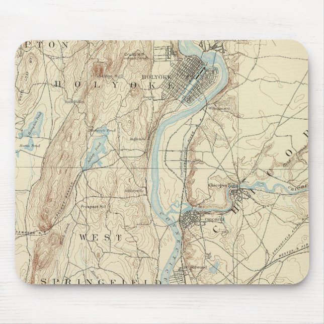 4 Springfield sheet Mouse Mat (Front)