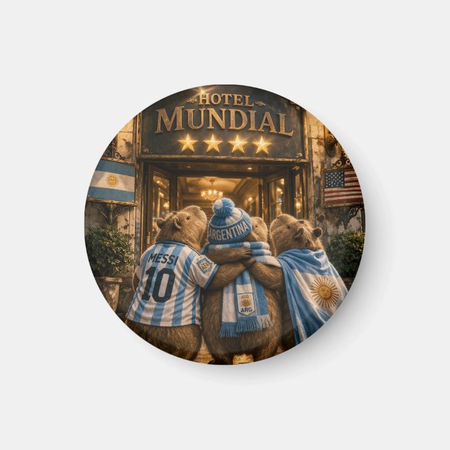 4-star Capibarras Hotel Magnet (Front)