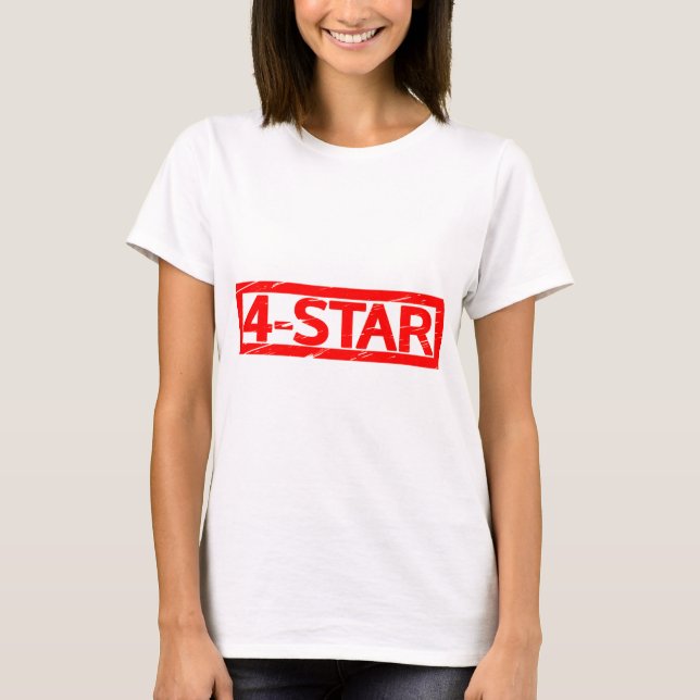 4-star Stamp T-Shirt (Front)