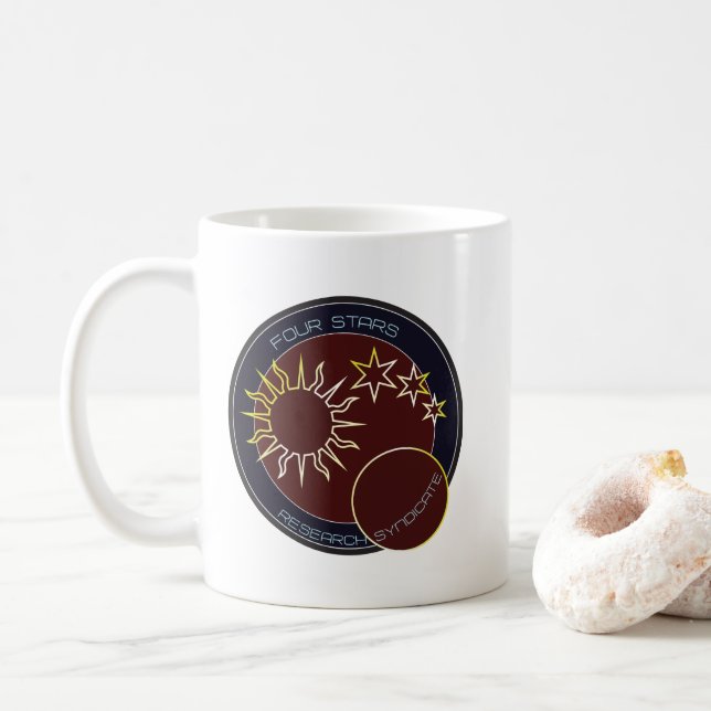 4 Stars Research Syndicate Mug (With Donut)