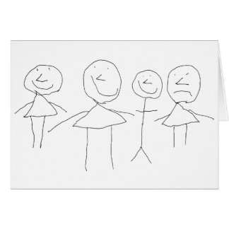 4 Stick Figures