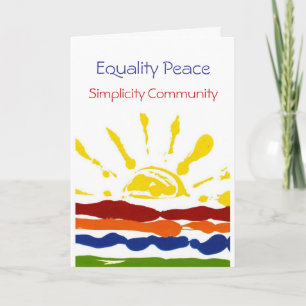 4 testimonies Greeting Card