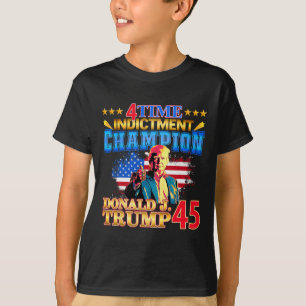 4 Time Indictment Champion Champ Not Guilty 2024 T-Shirt