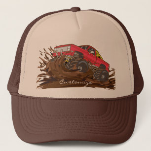 4-wheeler mud truck Thunder_Cove Trucker Hat
