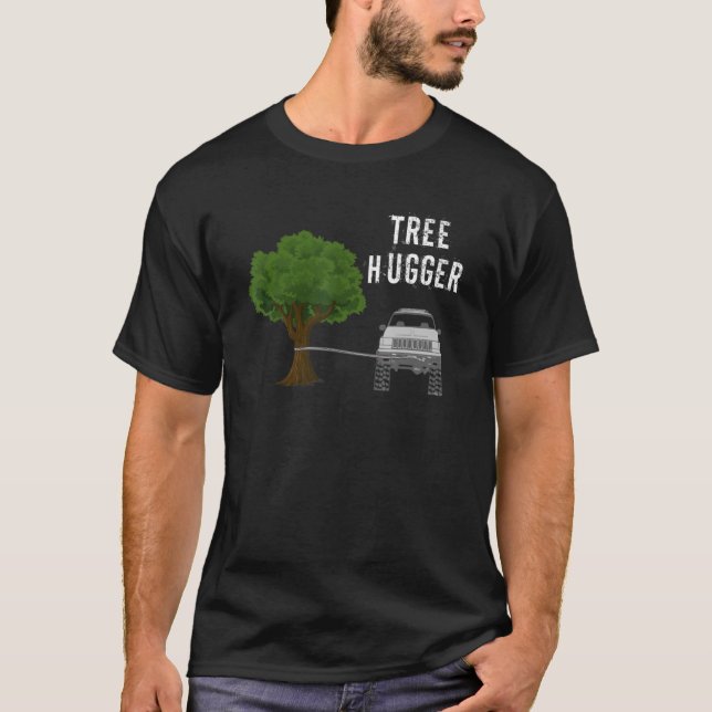 4 Wheeling  Wheeling Tree Hugger T-Shirt (Front)
