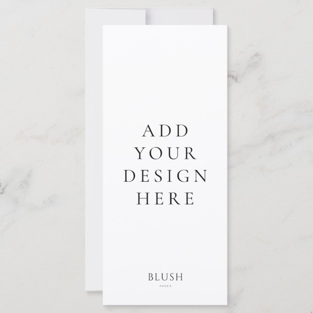 4"x9" Program Card Printing (Front)