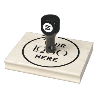 4" x 5" Extra Large | Custom Business Logo Rubber Stamp