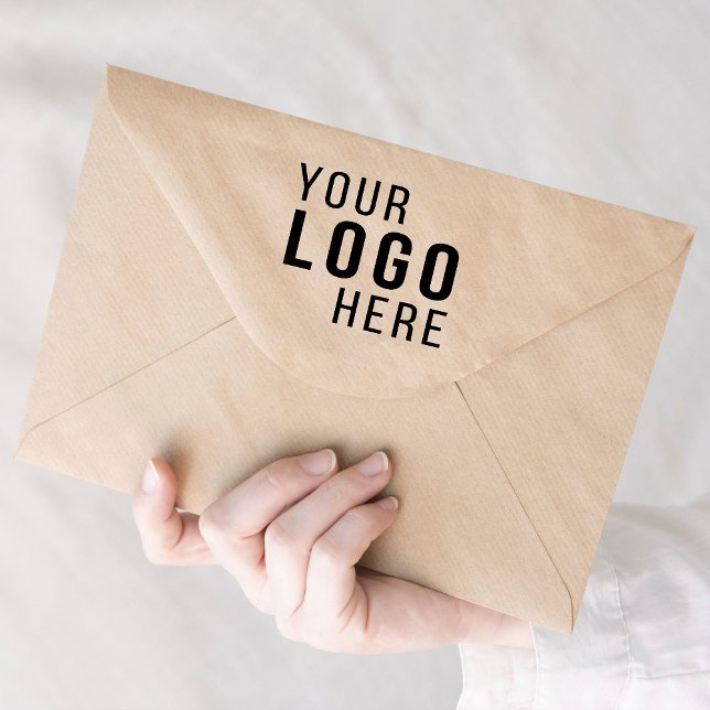 4" x 5" Large Custom Company Logo Personalised Rubber Stamp (Creator Uploaded)