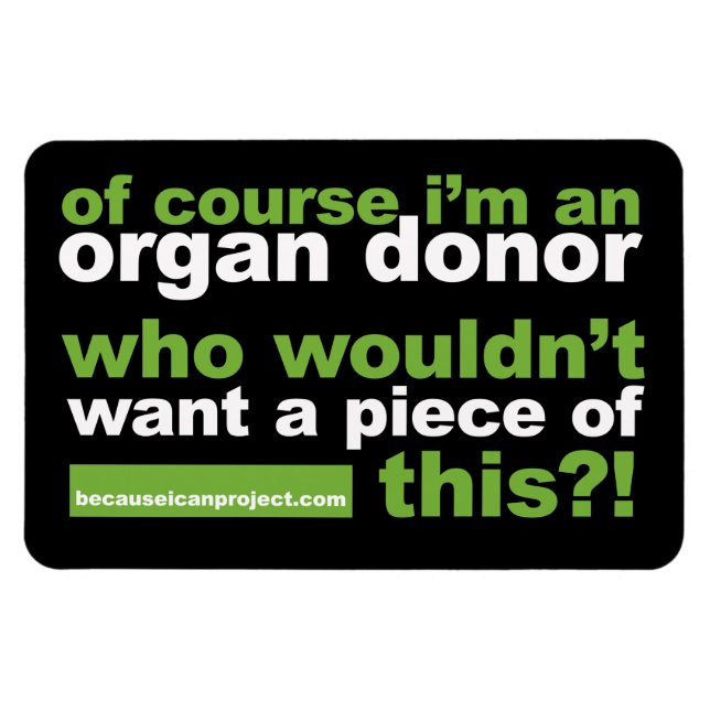 4 x 6 magnet - for your fridge or car! (Horizontal)