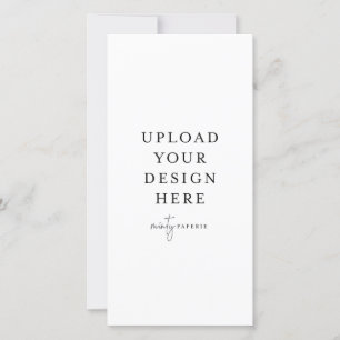 4" x 8" Flat Card - Portrait