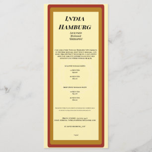 4" x 9" Flat Program Groove Programme