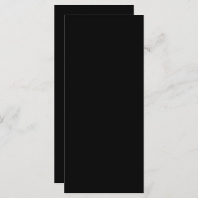 4" x 9" Flat Program Programme (Front/Back)