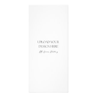 4 x 9 inch Glossy Double Sided Card